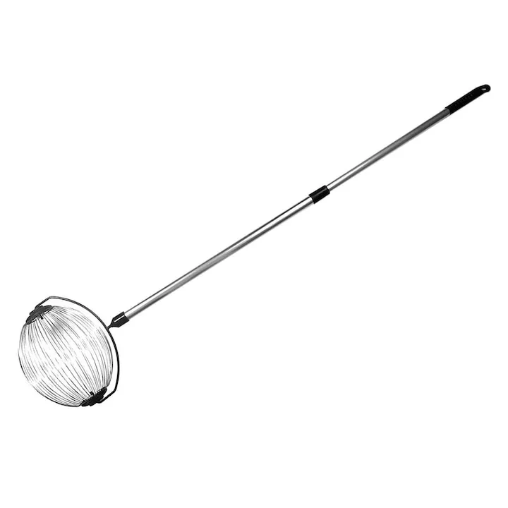 Dispozitiv cu maner telescopic pentru adunat fructe