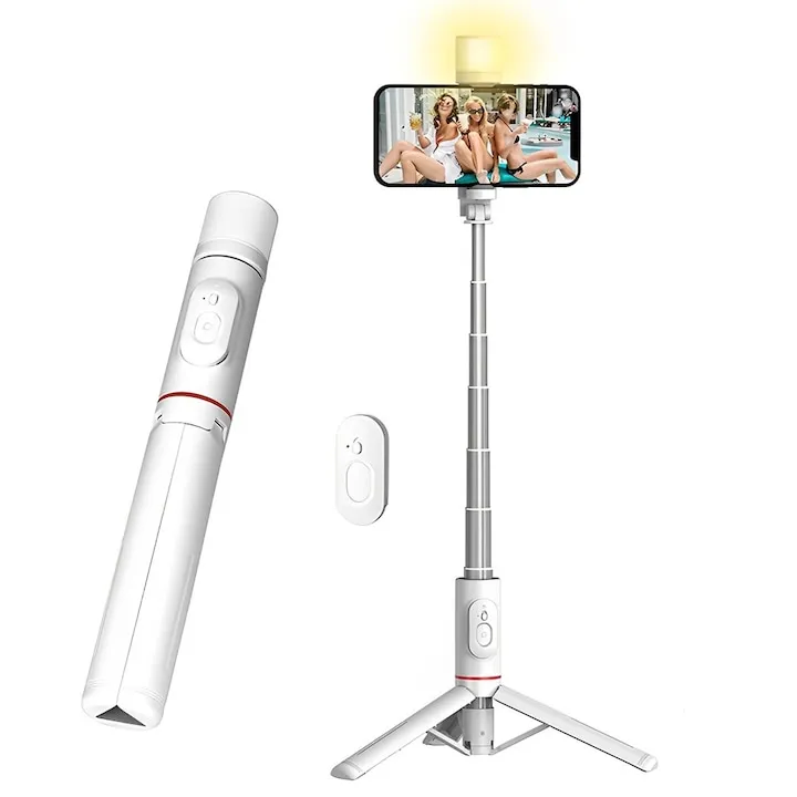 Trepied Foto Telescopic cu Lumina, BYONDSELF®